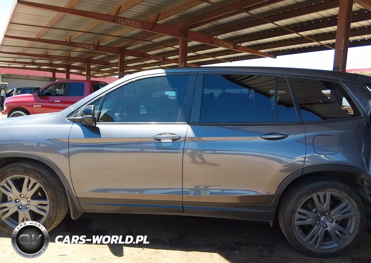 2021 Honda Passport 2Wd Ex-L VIN:5FNYF7H56MB000666 - 14