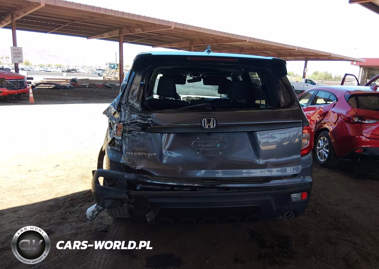 2021 Honda Passport 2Wd Ex-L VIN:5FNYF7H56MB000666 - 6