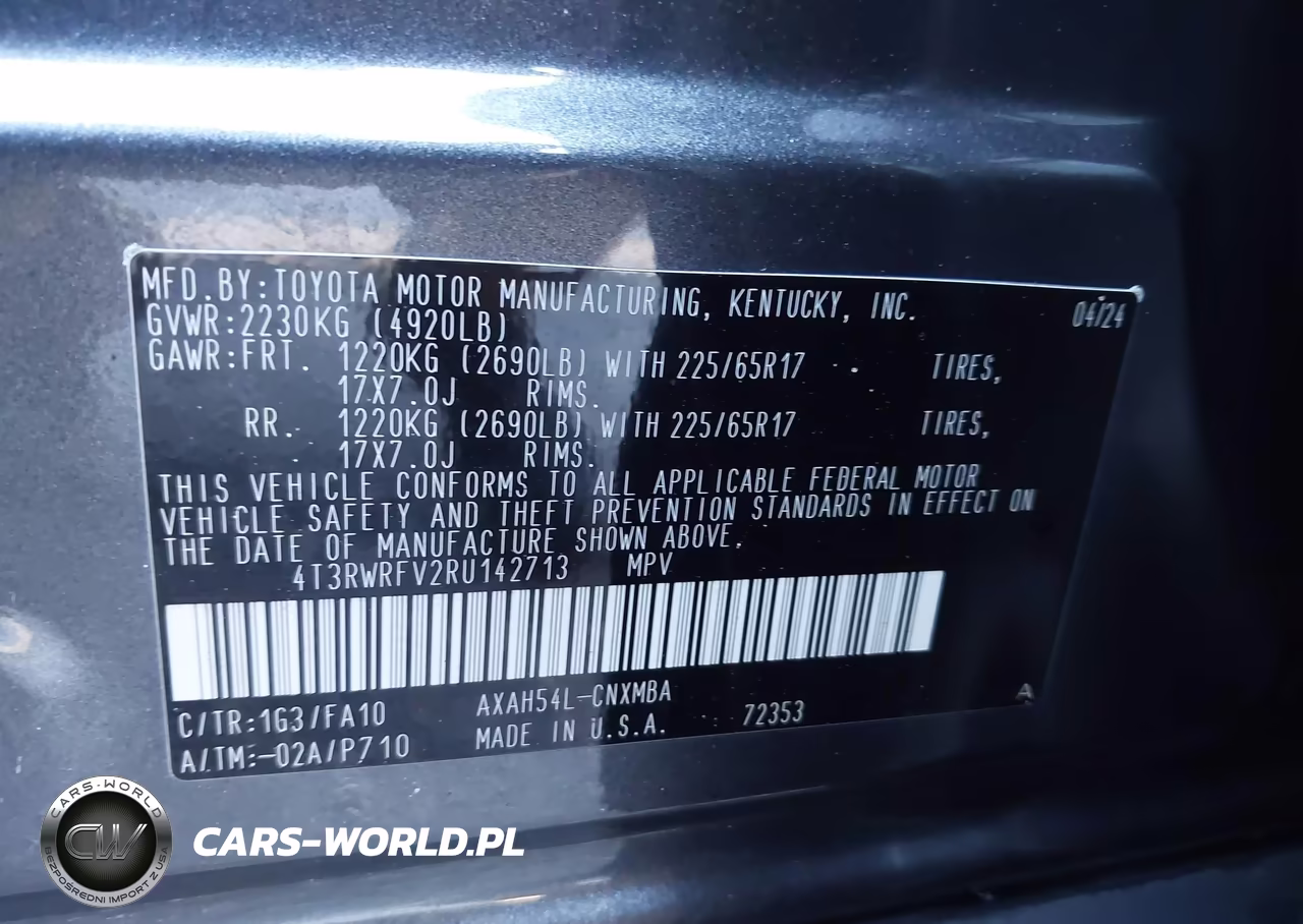 2024 Toyota Rav4 Hybrid Xle VIN:4T3RWRFV2RU142713 - 9