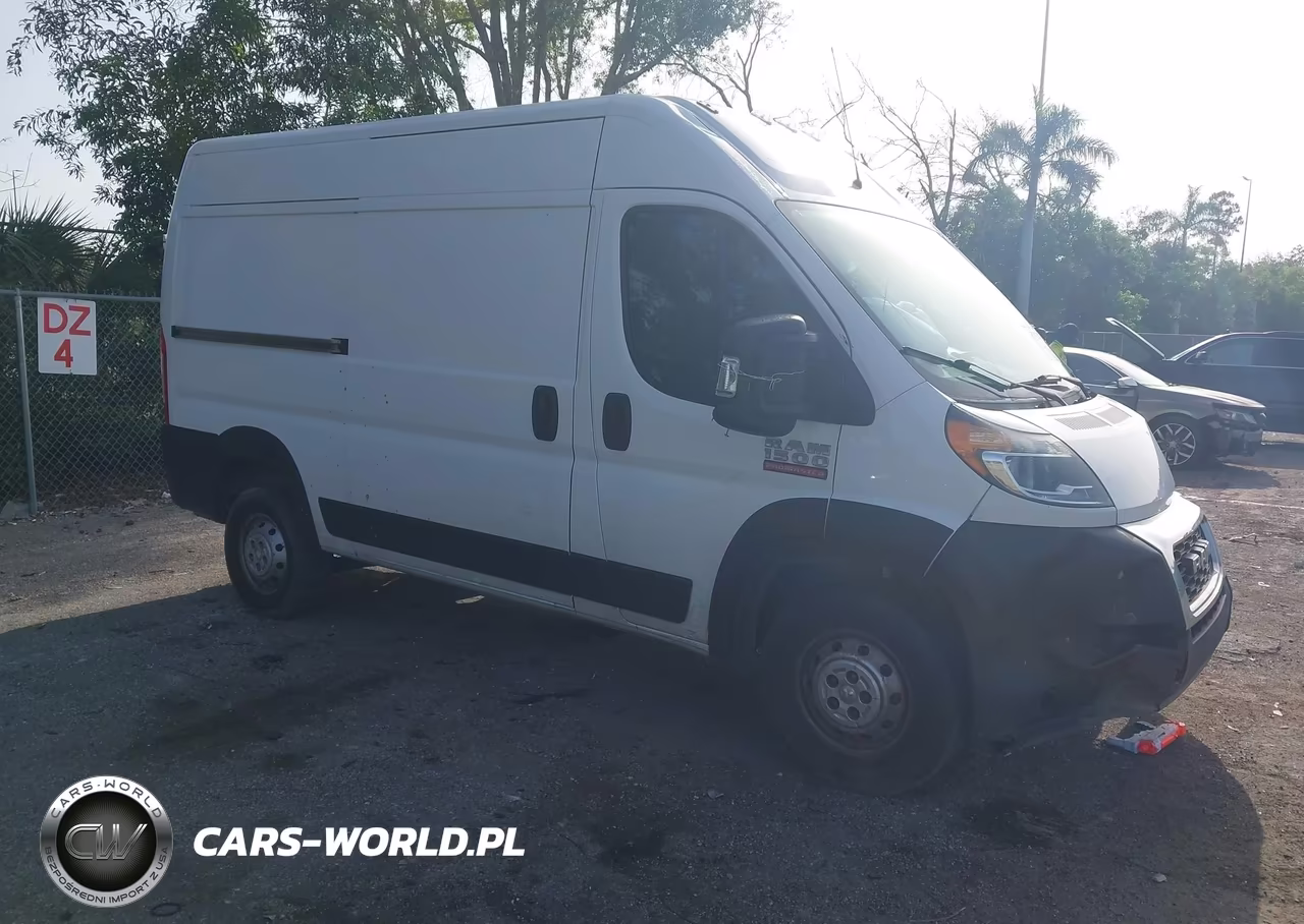 2021 Ram Promaster 1500 High Roof 136 Wb VIN:3C6LRVBG7ME567109 - 1