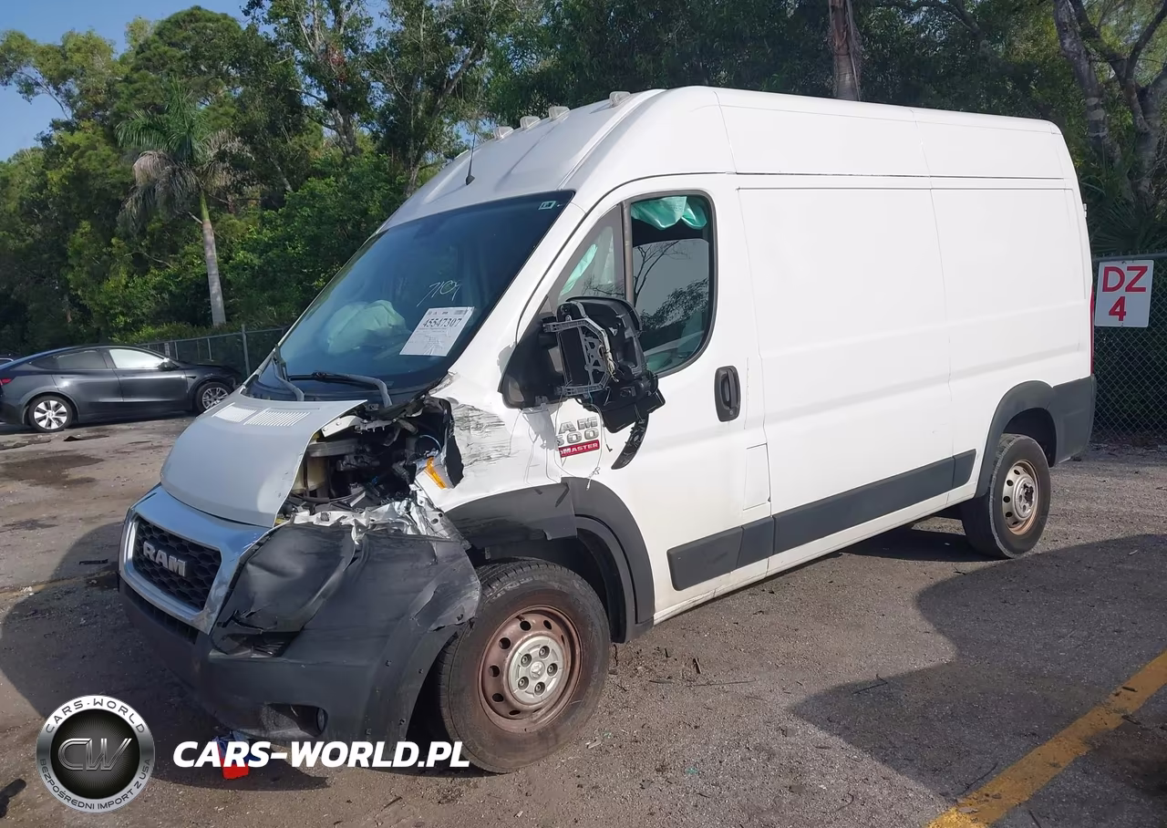 2021 Ram Promaster 1500 High Roof 136 Wb VIN:3C6LRVBG7ME567109 - 2