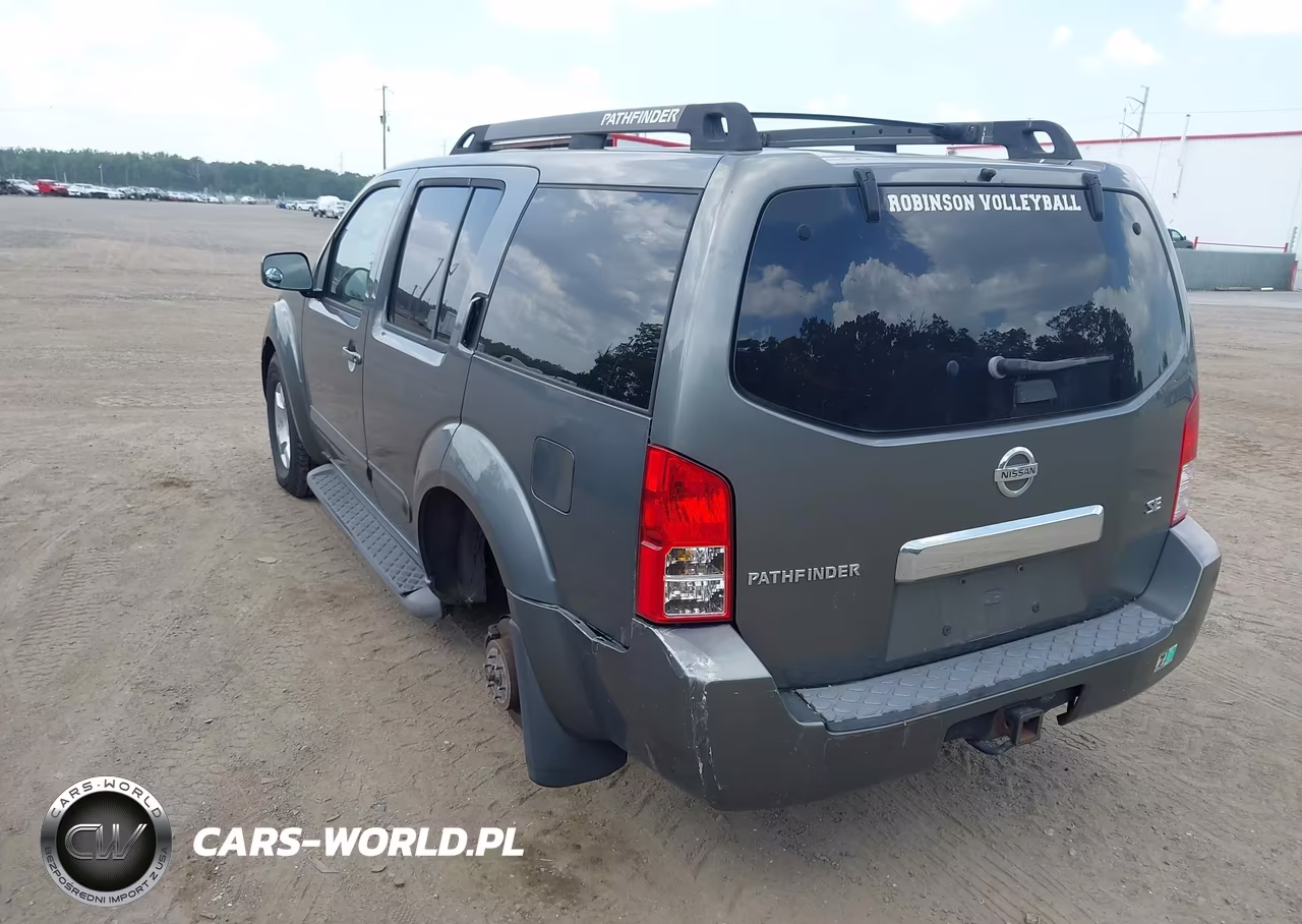 2006 Nissan Pathfinder Se VIN:5N1AR18U06C607350 - 3