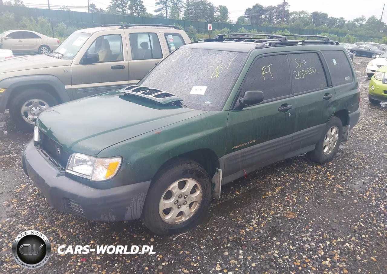 2002 Subaru Forester L VIN:JF1SF63522H704339 - 2