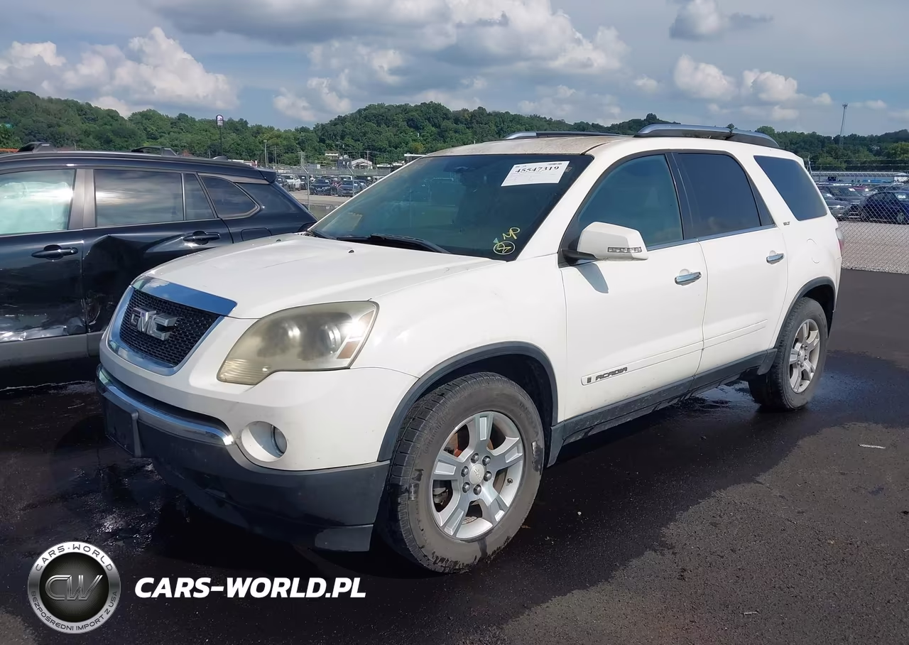 2008 GMC Acadia Slt-2 VIN:1GKER337X8J165697 - 2