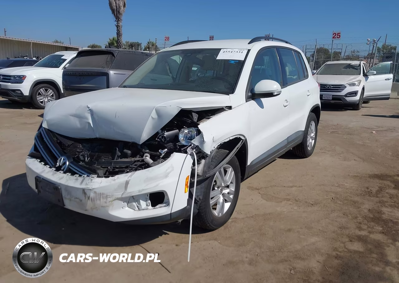2016 Volkswagen Tiguan S VIN:WVGAV7AX4GW601666 - 2