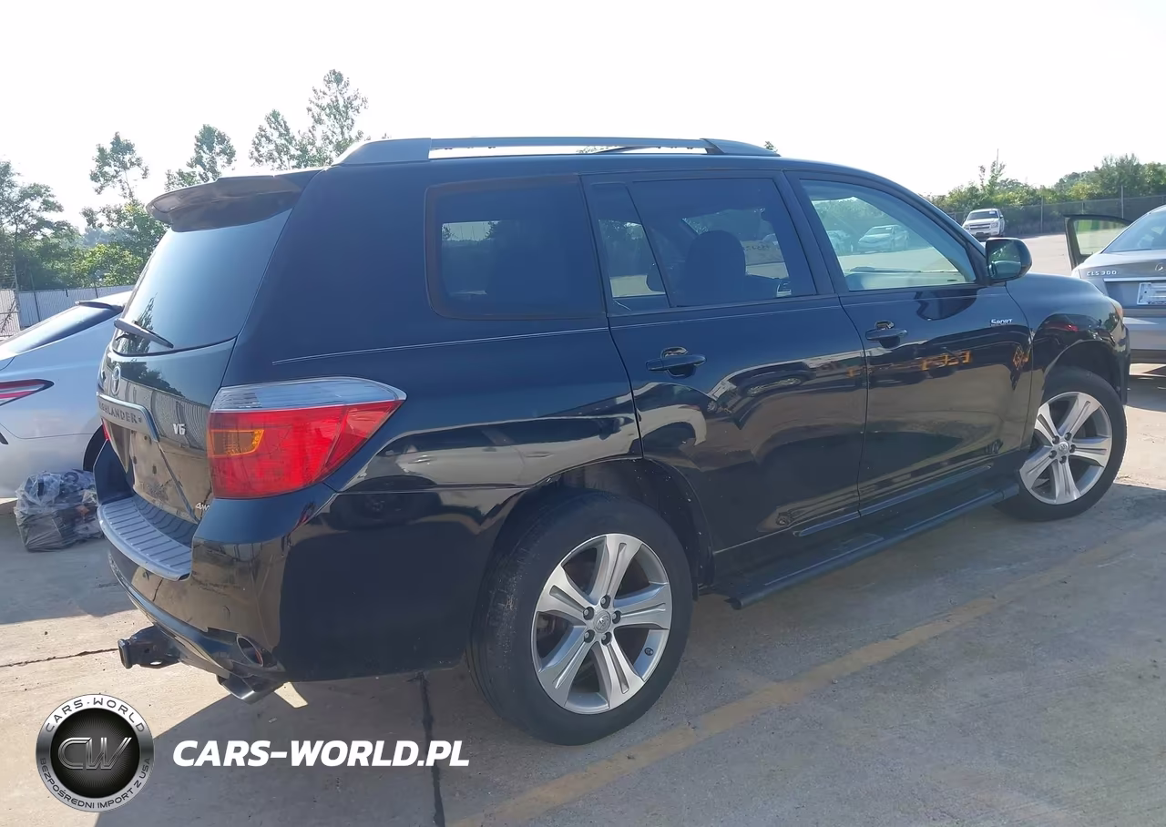 2008 Toyota Highlander Sport VIN:JTEES43A082063400 - 4