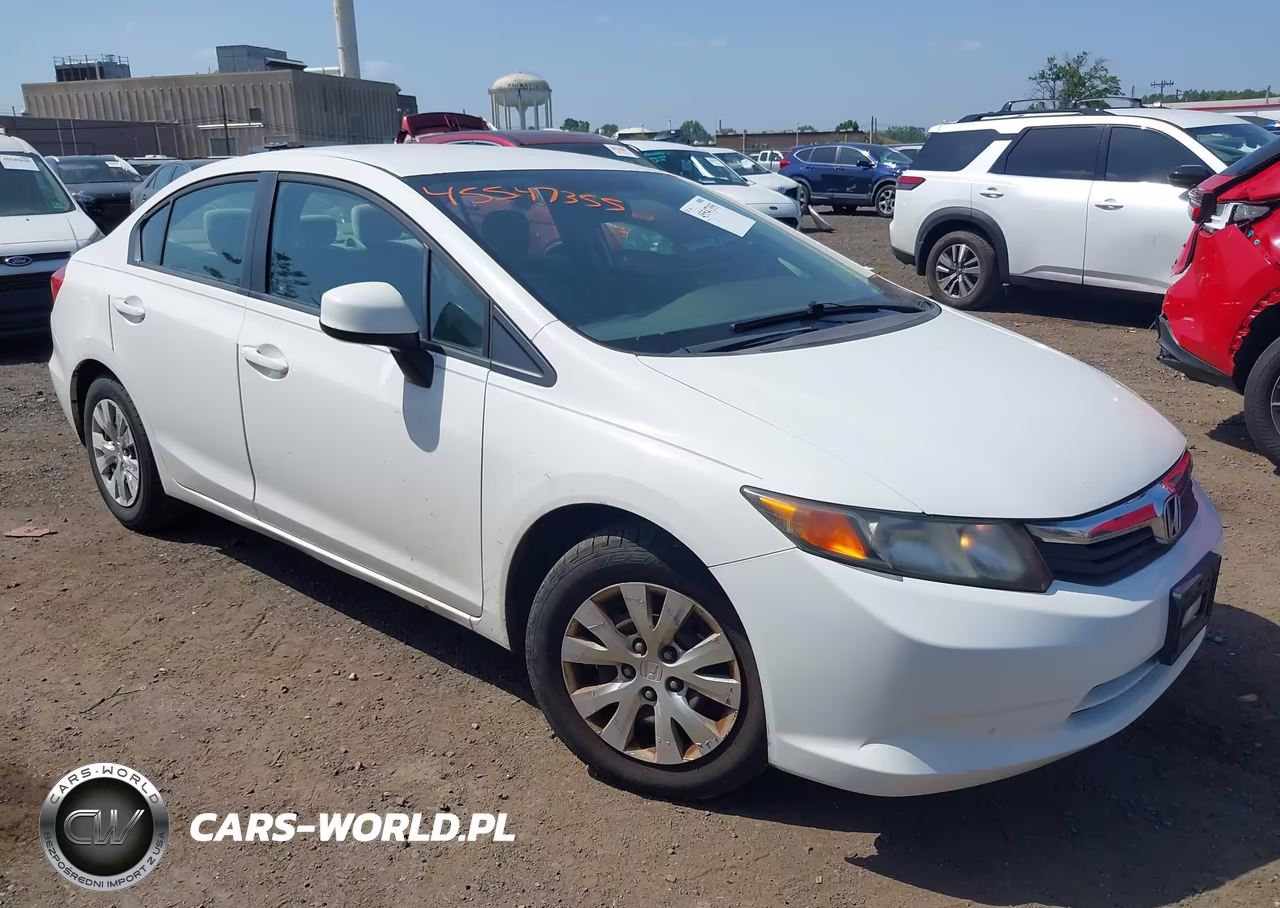 2012 Honda Civic Lx VIN:2HGFB2F52CH602919 - 12