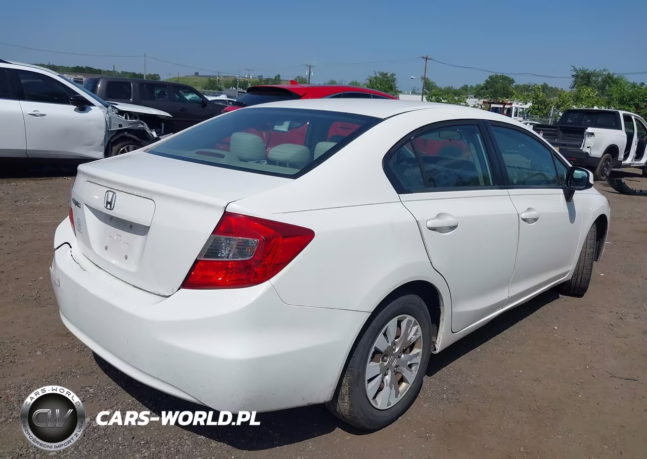 2012 Honda Civic Lx VIN:2HGFB2F52CH602919 - 13
