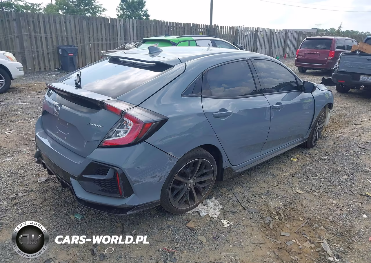 2021 Honda Civic Sport VIN:SHHFK7H4XMU225522 - 4