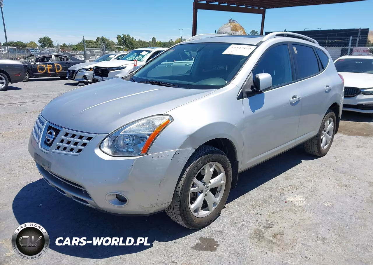 2008 Nissan Rogue Sl VIN:JN8AS58V58W109787 - 2