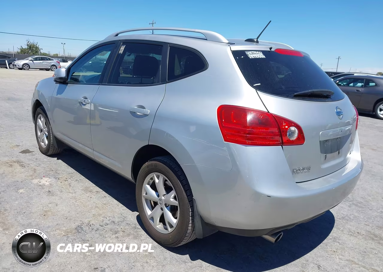 2008 Nissan Rogue Sl VIN:JN8AS58V58W109787 - 3