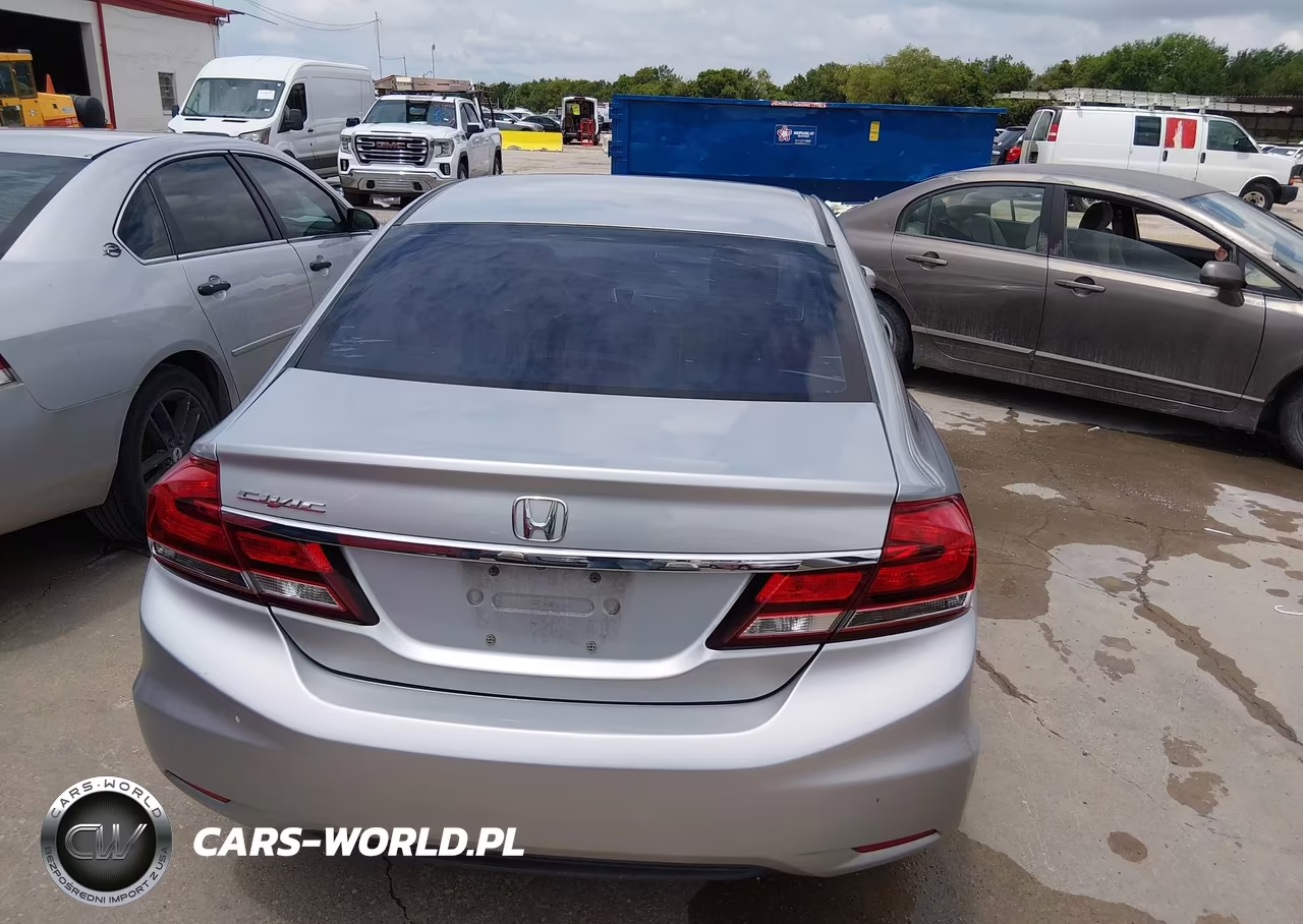 2014 Honda Civic Lx VIN:2HGFB2F58EH515416 - 16