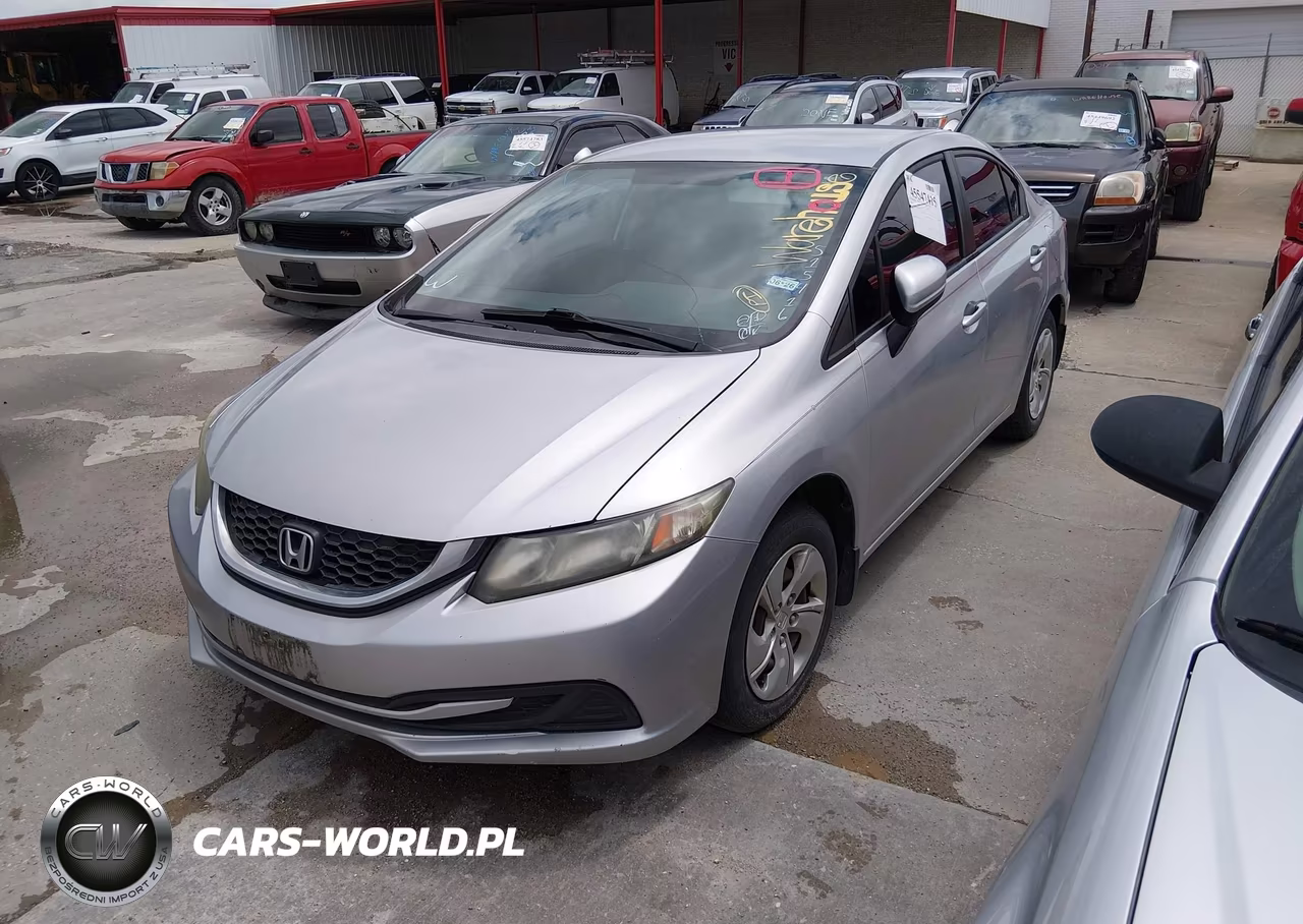 2014 Honda Civic Lx VIN:2HGFB2F58EH515416 - 2