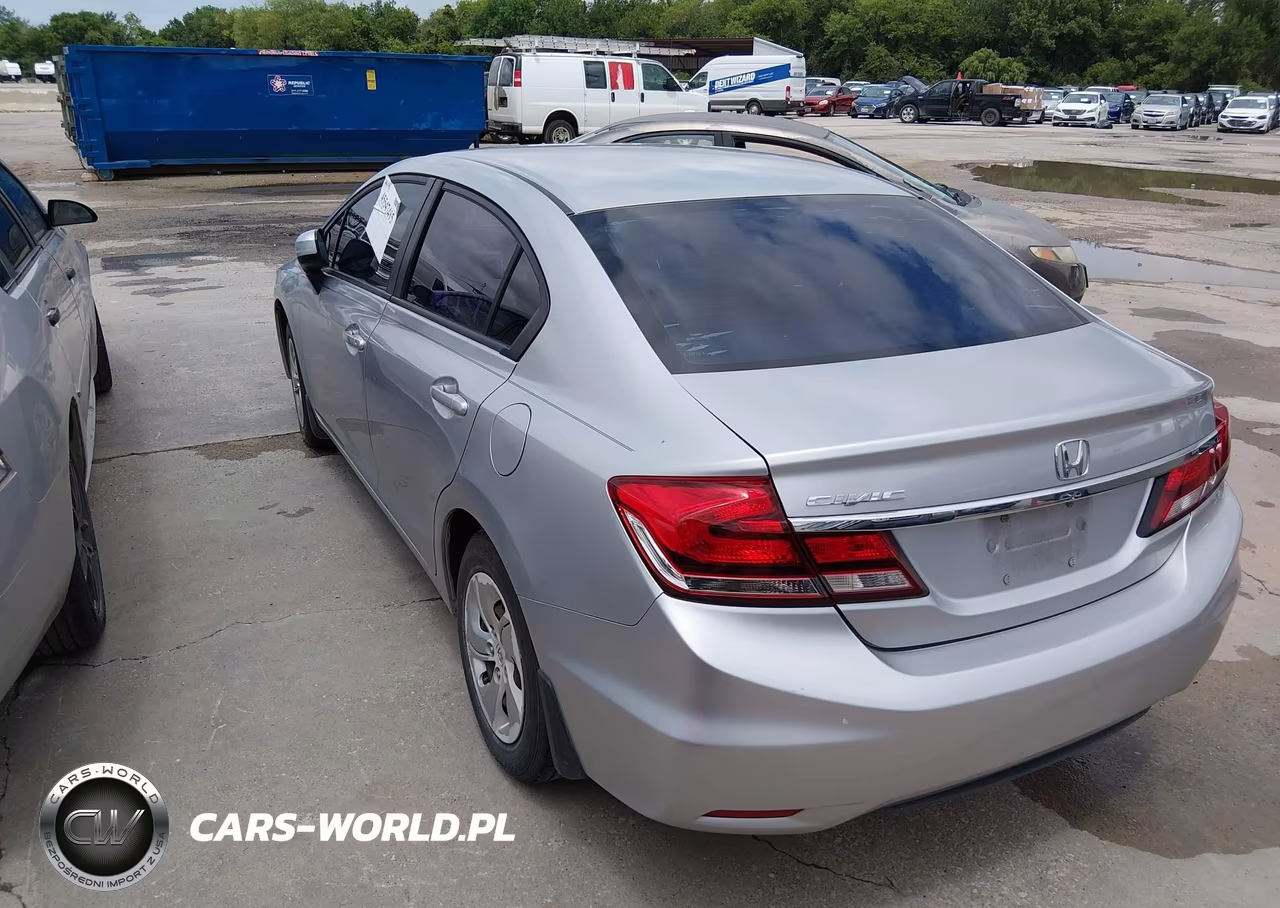 2014 Honda Civic Lx VIN:2HGFB2F58EH515416 - 3