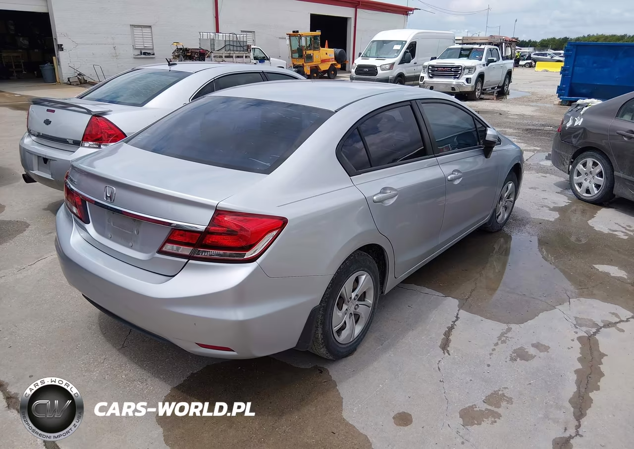 2014 Honda Civic Lx VIN:2HGFB2F58EH515416 - 4