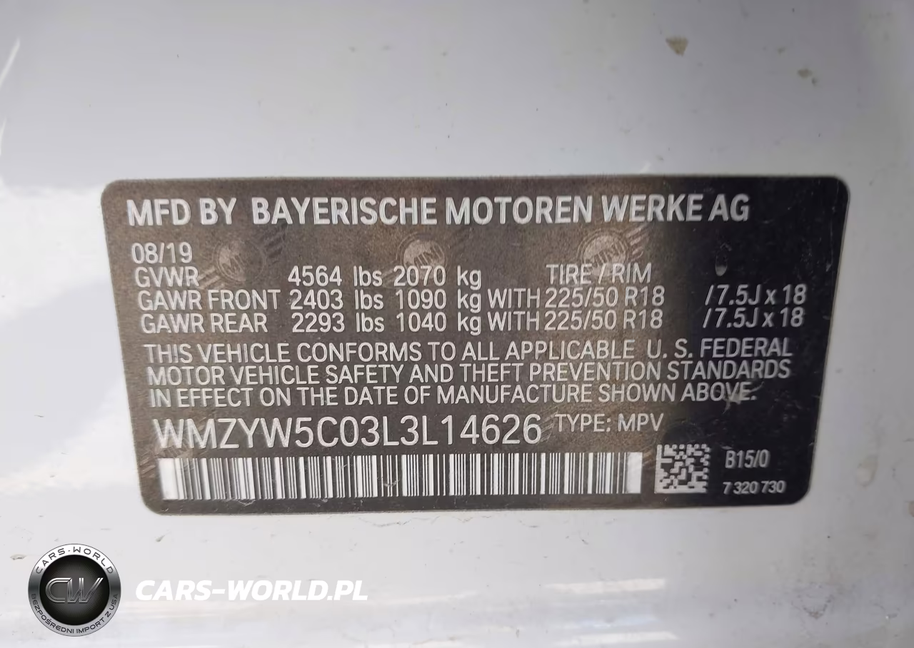 2020 Mini Countryman Cooper VIN:WMZYW5C03L3L14626 - 9