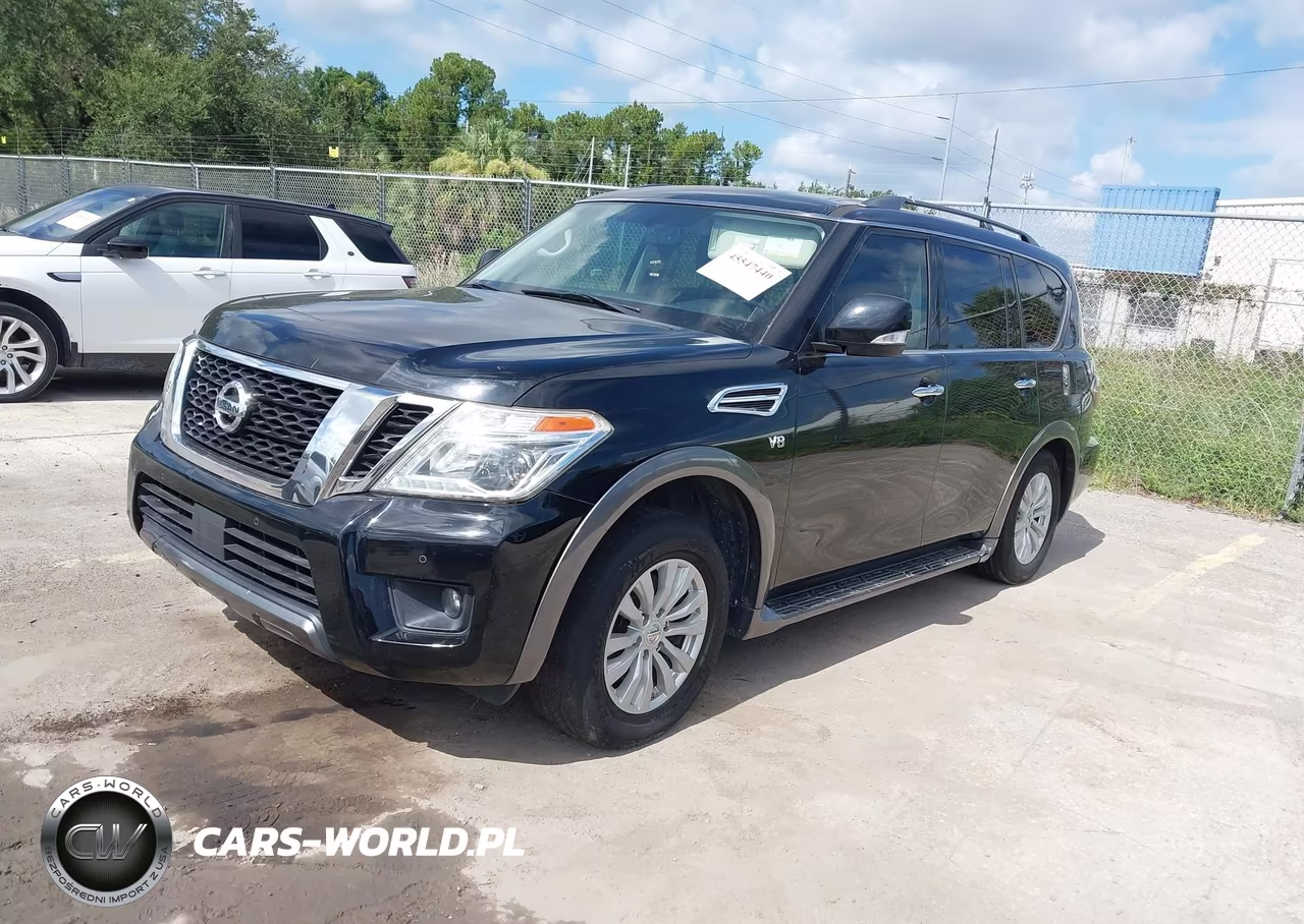 2019 Nissan Armada Sv VIN:JN8AY2ND3K9087335 - 2
