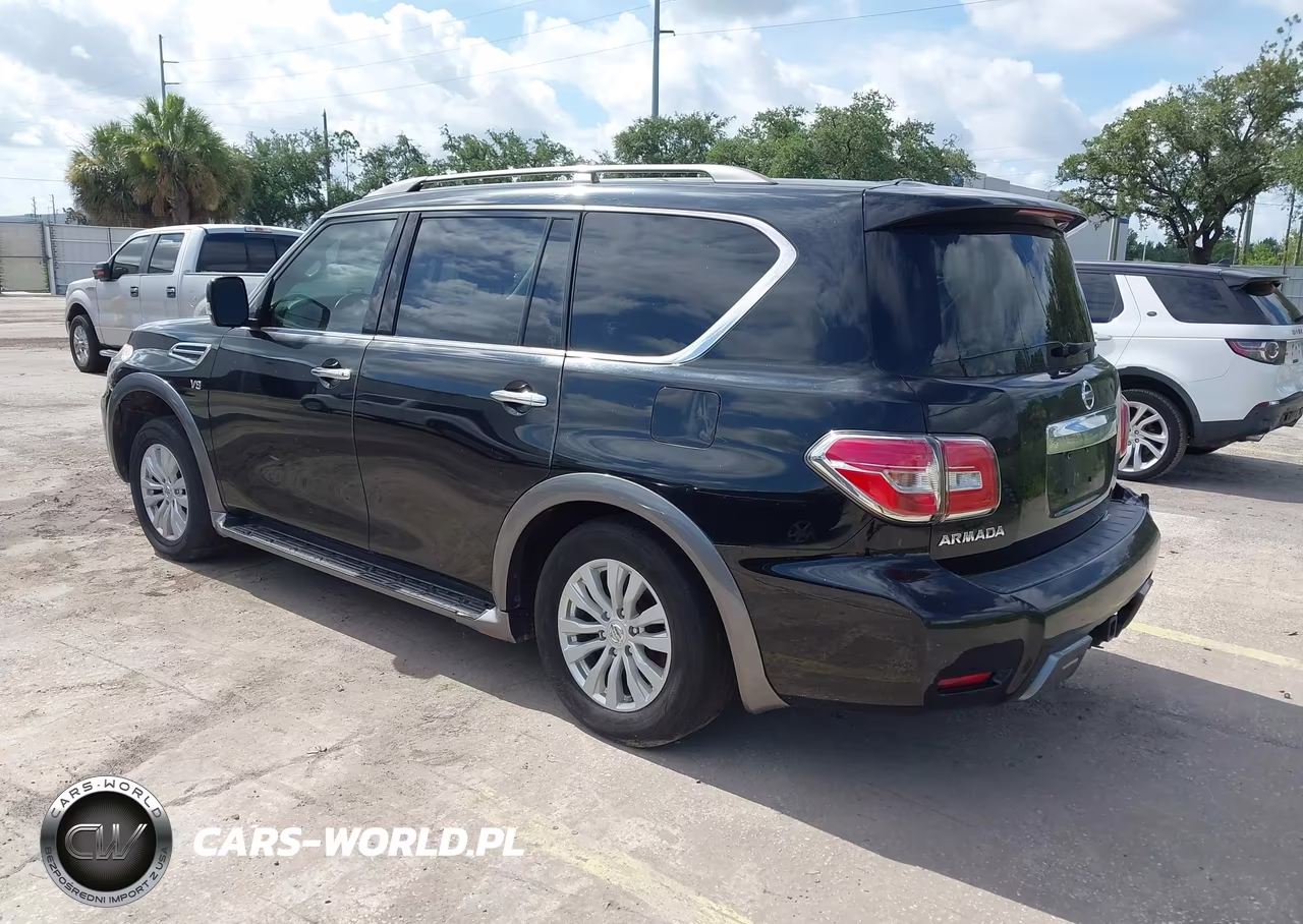2019 Nissan Armada Sv VIN:JN8AY2ND3K9087335 - 3