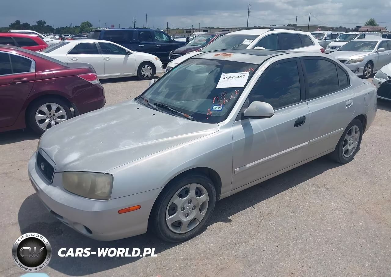 2003 Hyundai Elantra Gls-Gt VIN:KMHDN45D73U552254 - 2