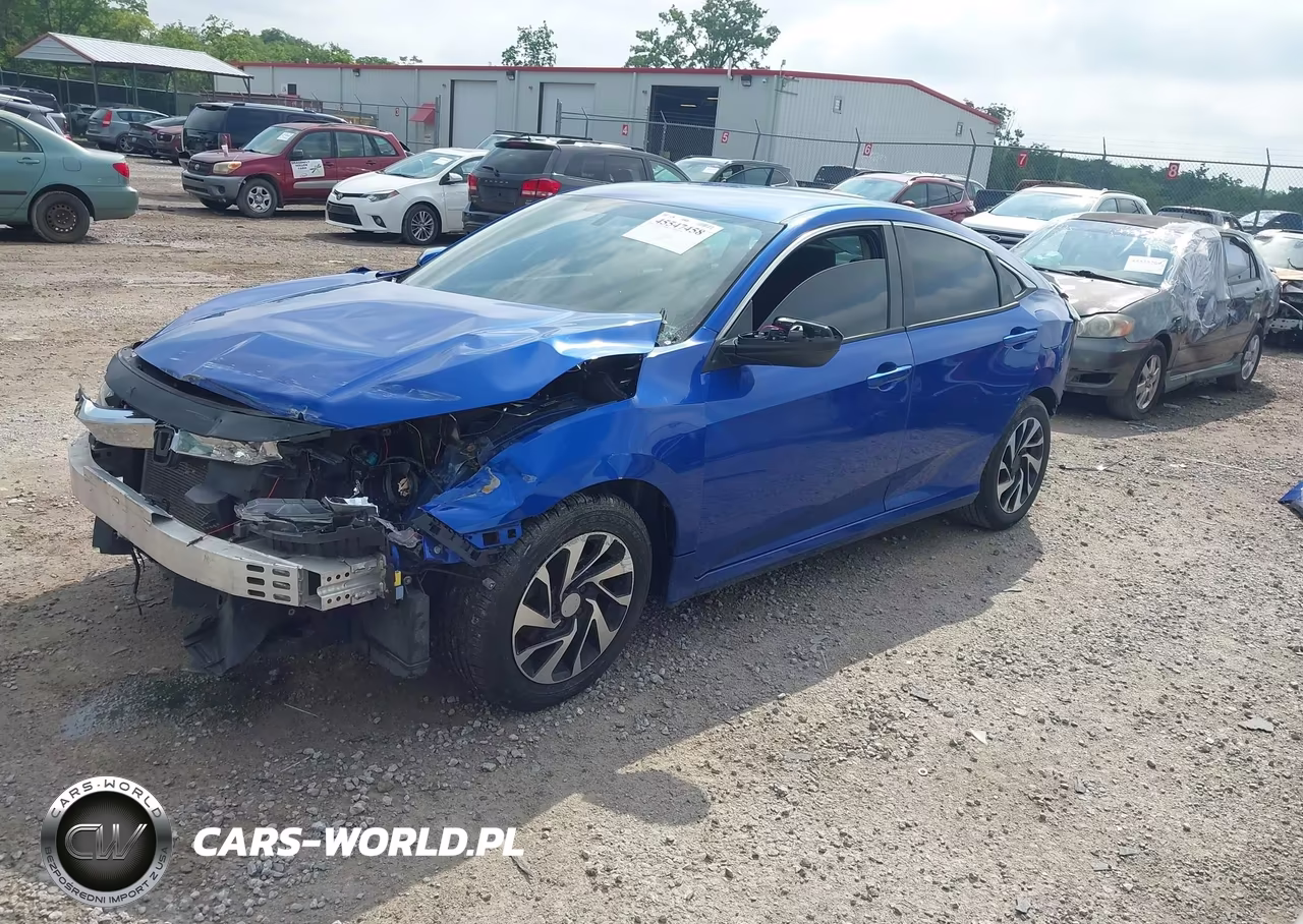 2017 Honda Civic Lx VIN:2HGFC2F51HH567102 - 2