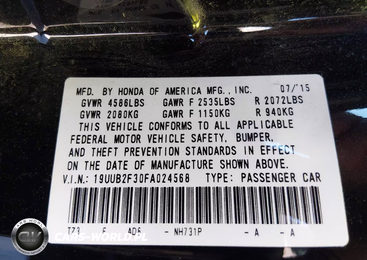 2015 Acura Tlx V6 VIN:19UUB2F30FA024568 - 9