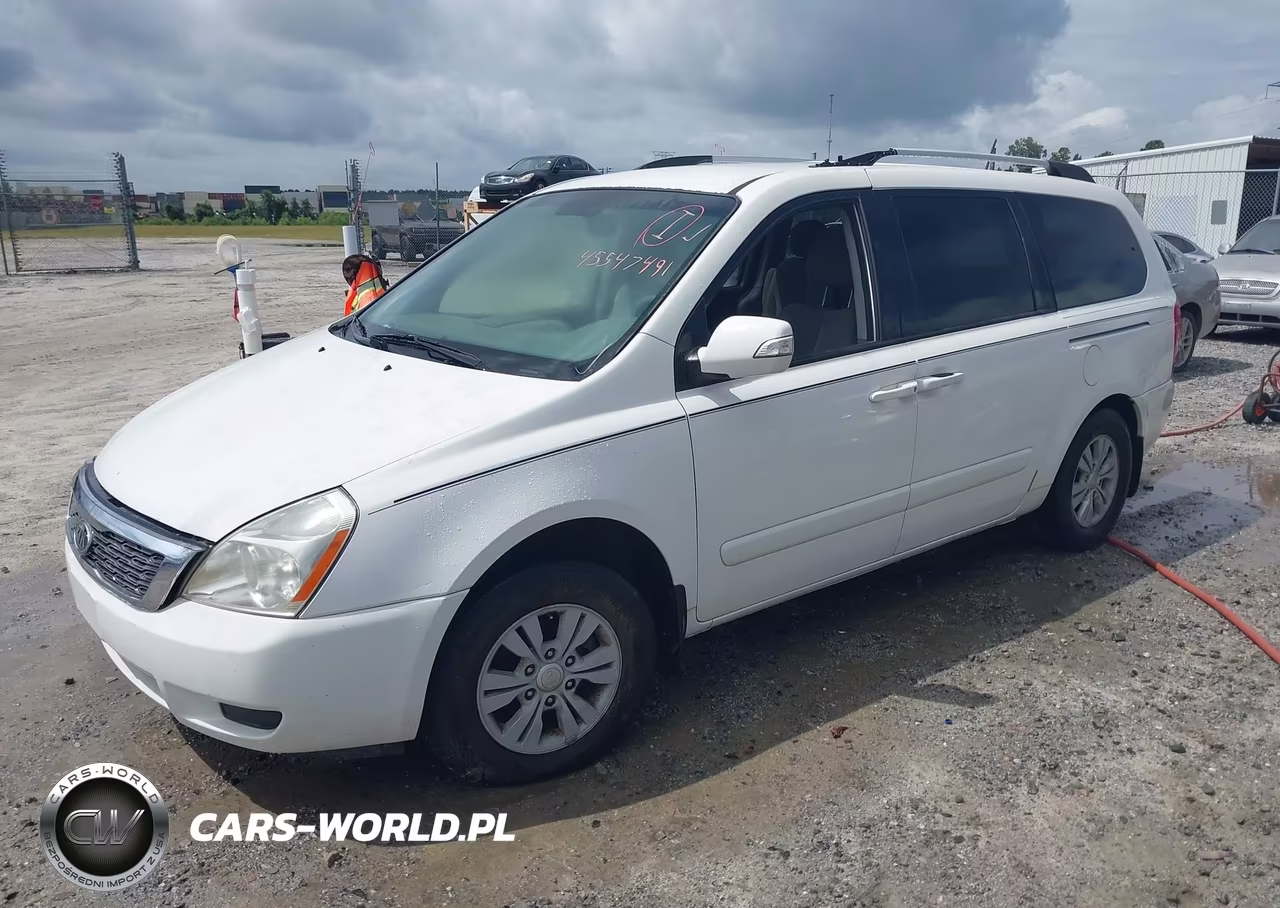 2012 Kia Sedona Lx VIN:KNDMG4C73C6445895 - 2