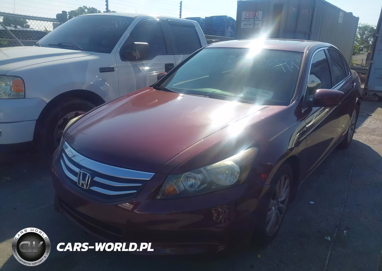 2012 Honda Accord 2.4 Ex VIN:1HGCP2F74CA142599 - 2
