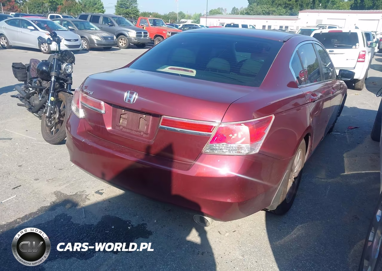 2012 Honda Accord 2.4 Ex VIN:1HGCP2F74CA142599 - 4