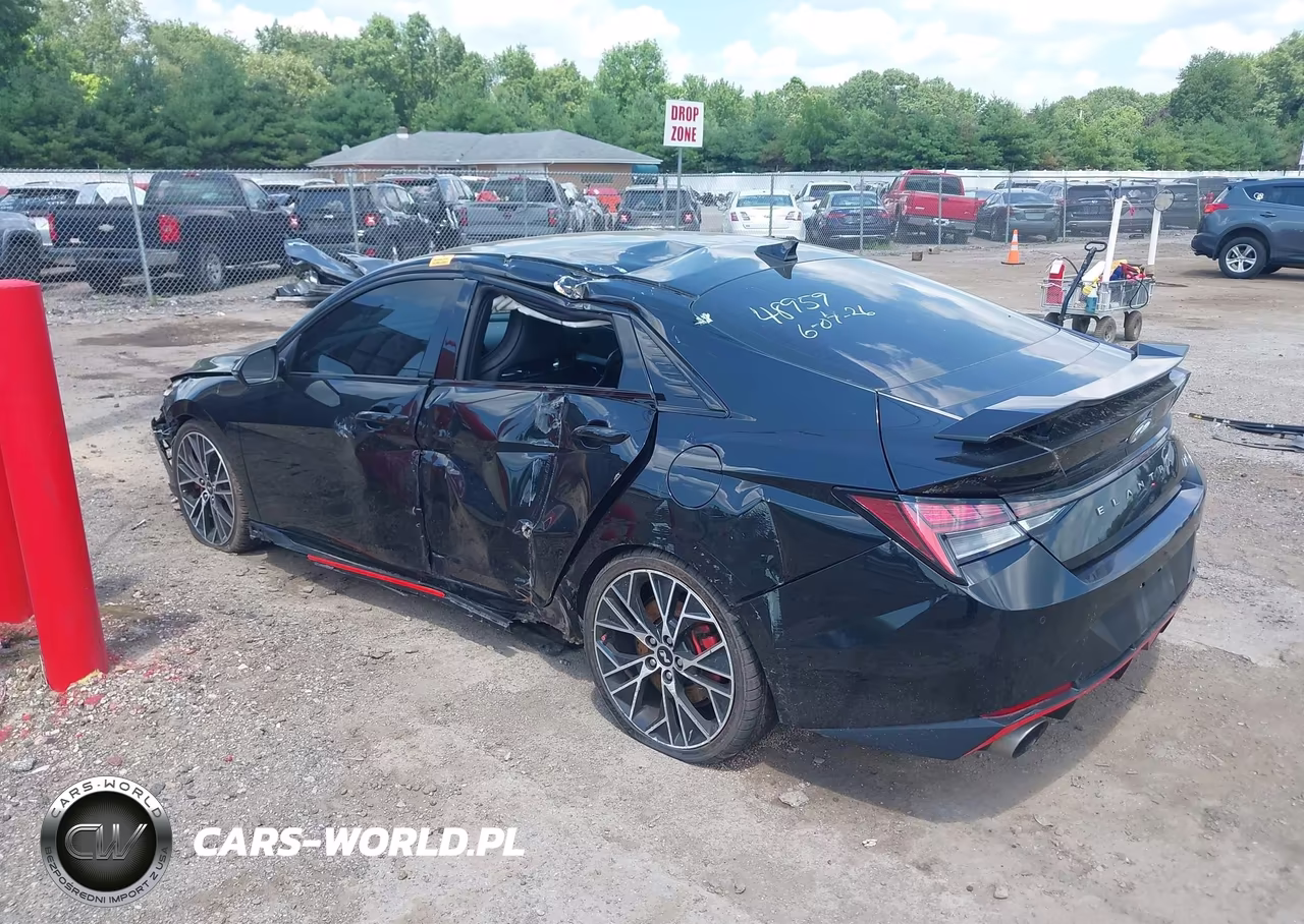 2023 Hyundai Elantra N VIN:KMHLW4AK7PU019100 - 3