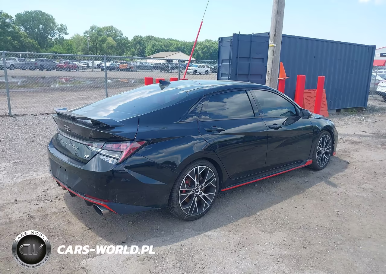 2023 Hyundai Elantra N VIN:KMHLW4AK7PU019100 - 4