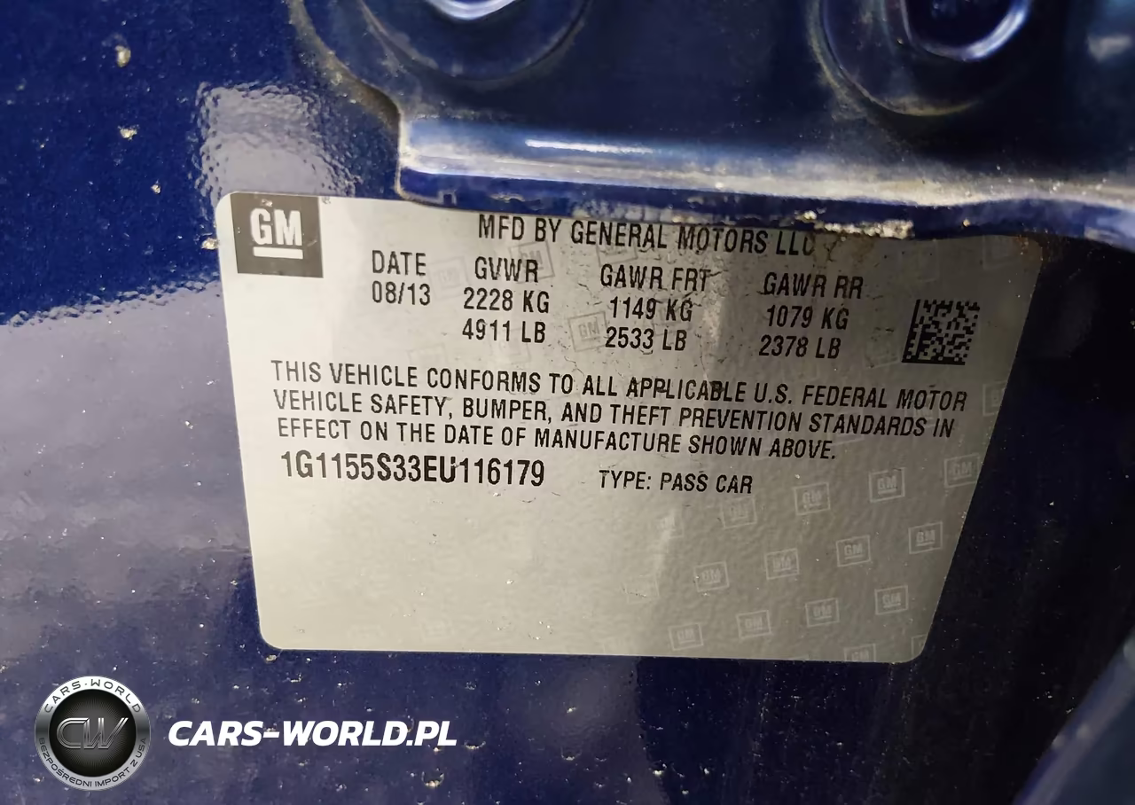 2014 Chevrolet Impala 2Lz VIN:1G1155S33EU116179 - 9