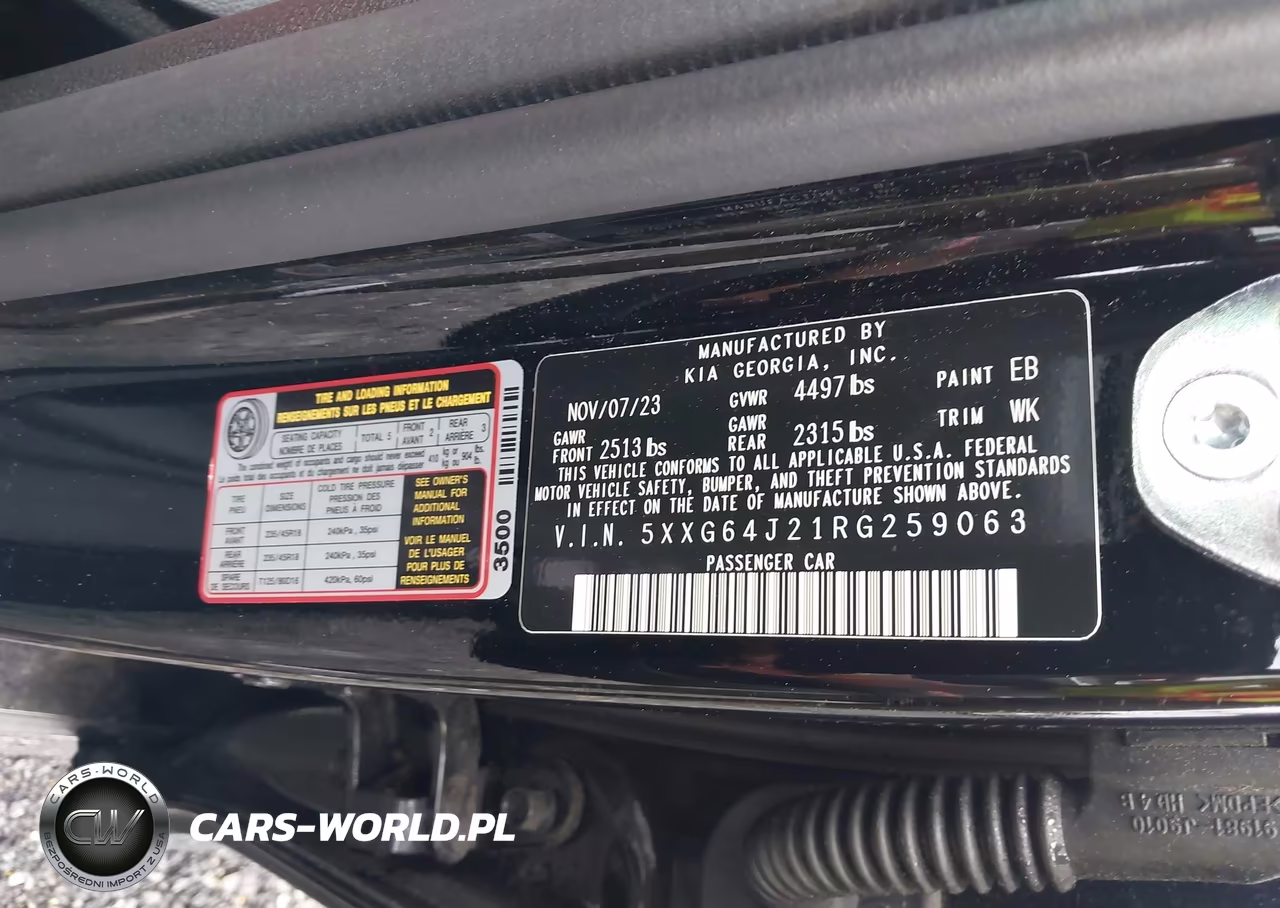 2024 Kia K5 Gt-Line VIN:5XXG64J21RG259063 - 9
