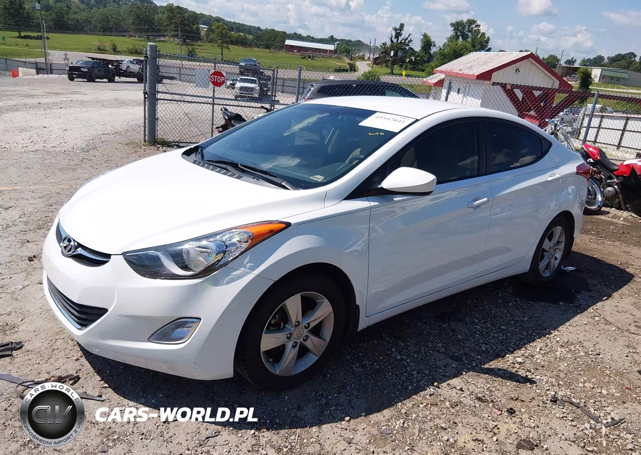 2013 Hyundai Elantra Gls VIN:5NPDH4AE4DH410370 - 2