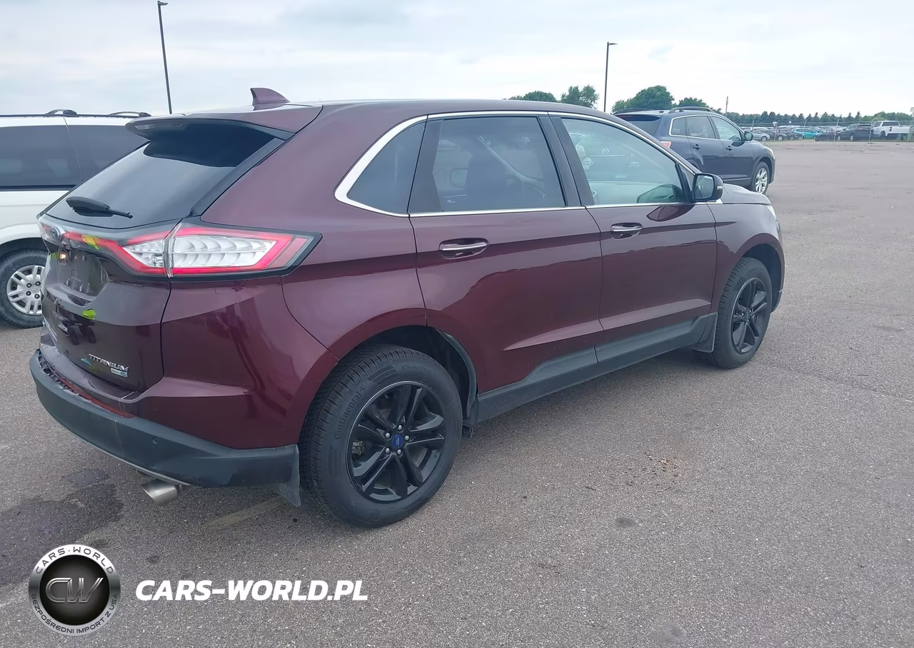 2017 Ford Edge Titanium VIN:2FMPK4K96HBB96897 - 4