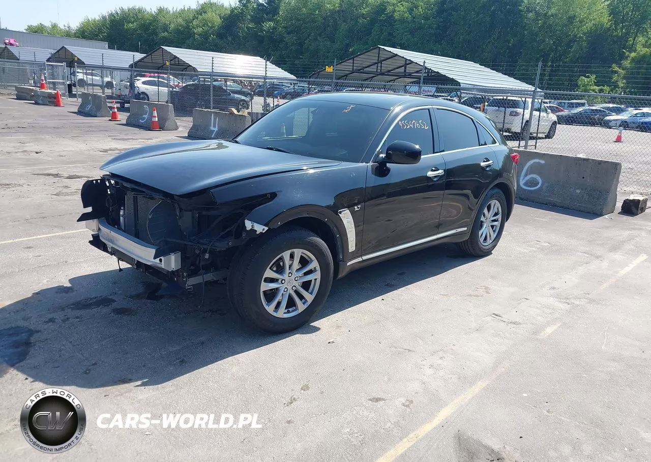 2017 Infiniti Qx70 VIN:JN8CS1MW1HM414828 - 2