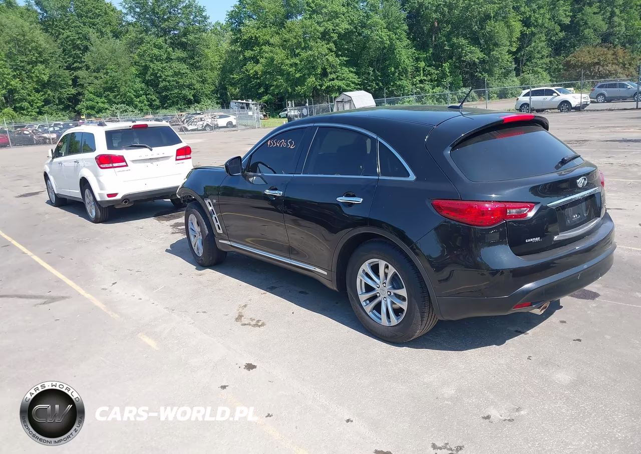 2017 Infiniti Qx70 VIN:JN8CS1MW1HM414828 - 3