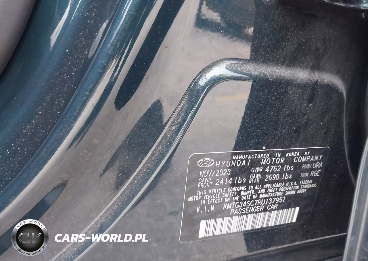 2024 Genesis G70 2.5T Rwd VIN:KMTG34SC7RU137951 - 9
