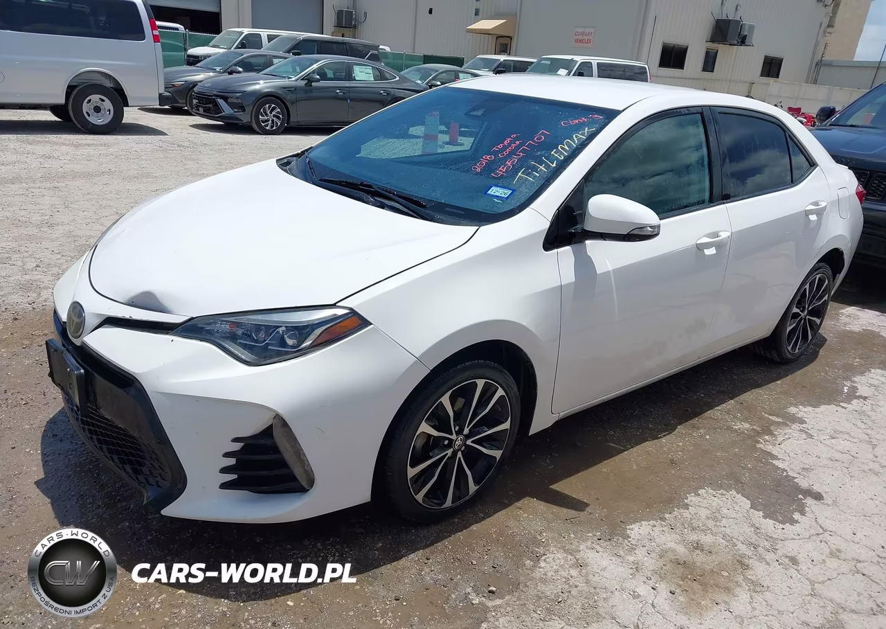 2018 Toyota Corolla Se VIN:2T1BURHE3JC019960 - 2