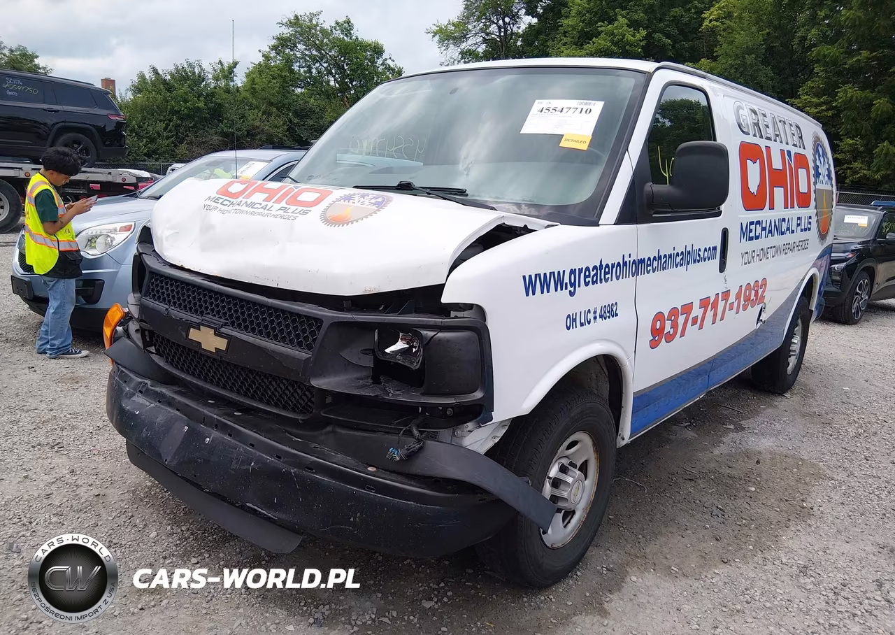 2014 Chevrolet Express 2500 Work Van VIN:1GCWGFCA9E1163096 - 2