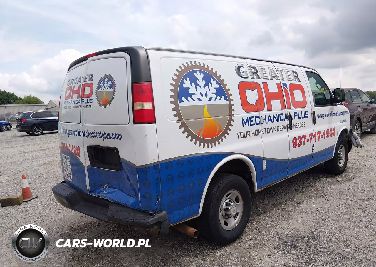 2014 Chevrolet Express 2500 Work Van VIN:1GCWGFCA9E1163096 - 4