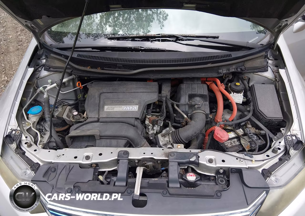 2012 Honda Civic Hybrid VIN:JHMFB4F2XCS000437 - 10