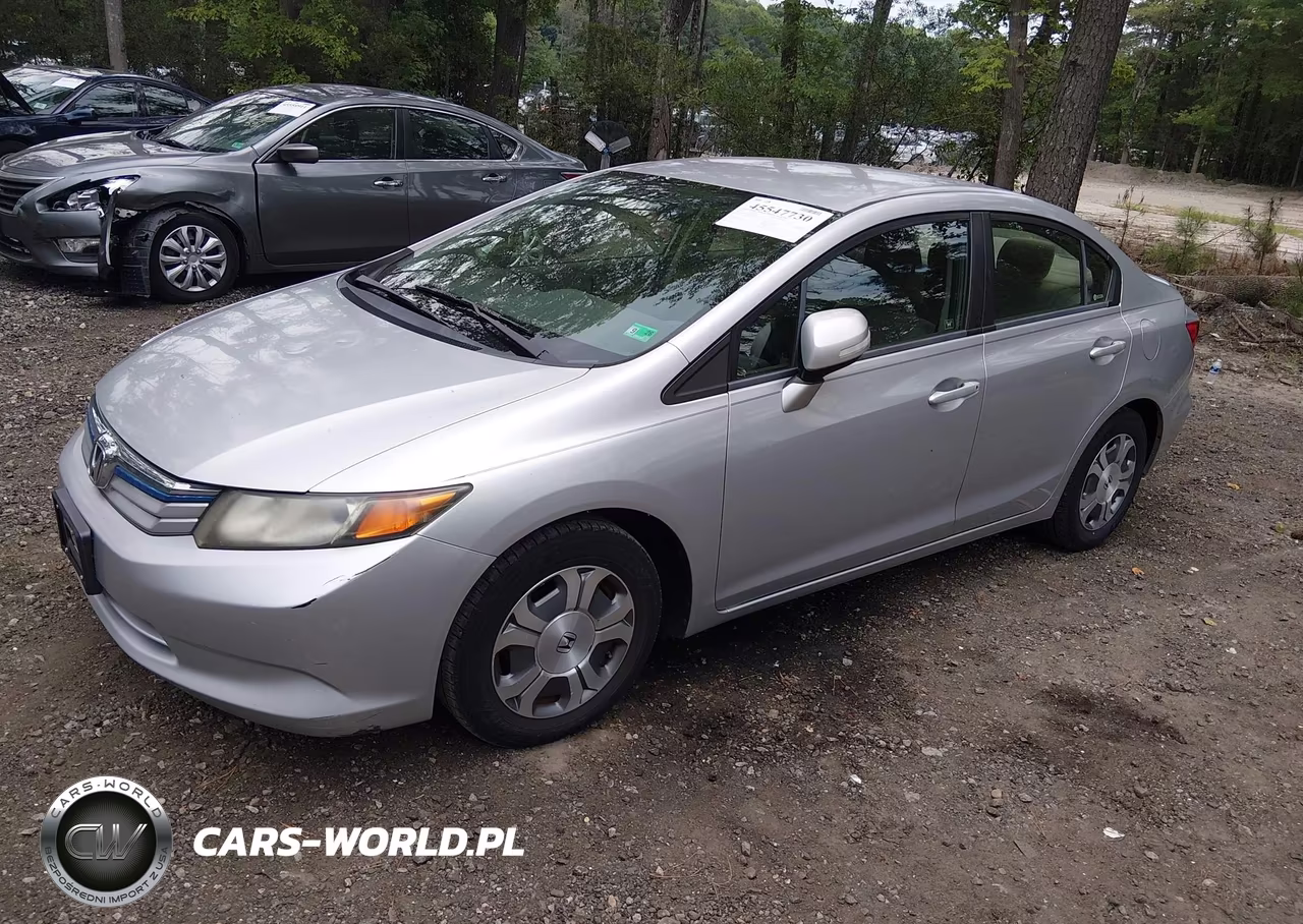 2012 Honda Civic Hybrid VIN:JHMFB4F2XCS000437 - 2