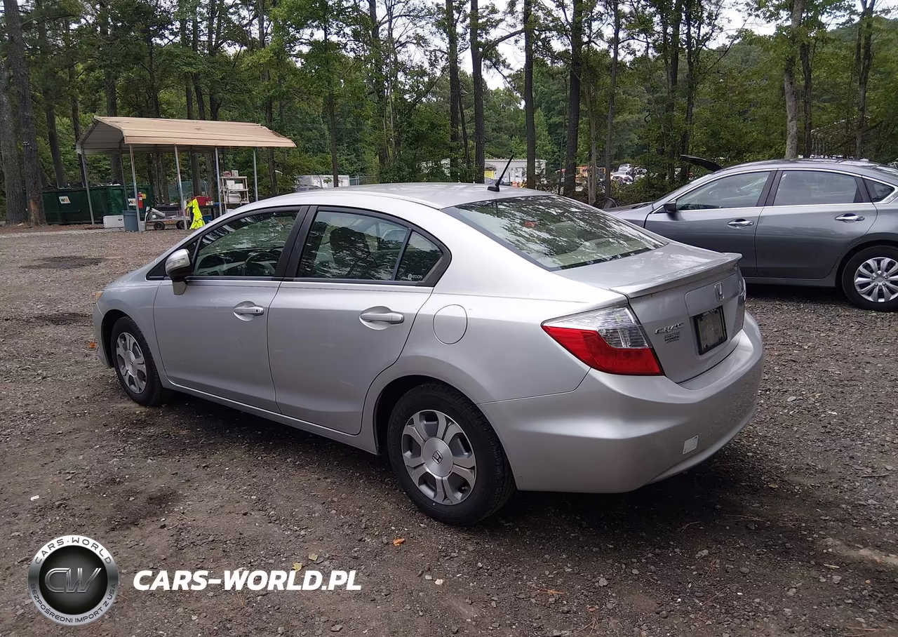 2012 Honda Civic Hybrid VIN:JHMFB4F2XCS000437 - 3