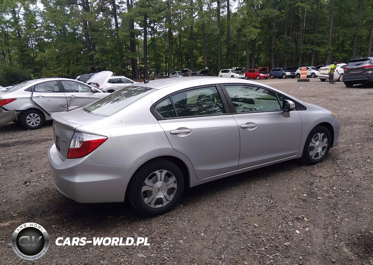 2012 Honda Civic Hybrid VIN:JHMFB4F2XCS000437 - 4