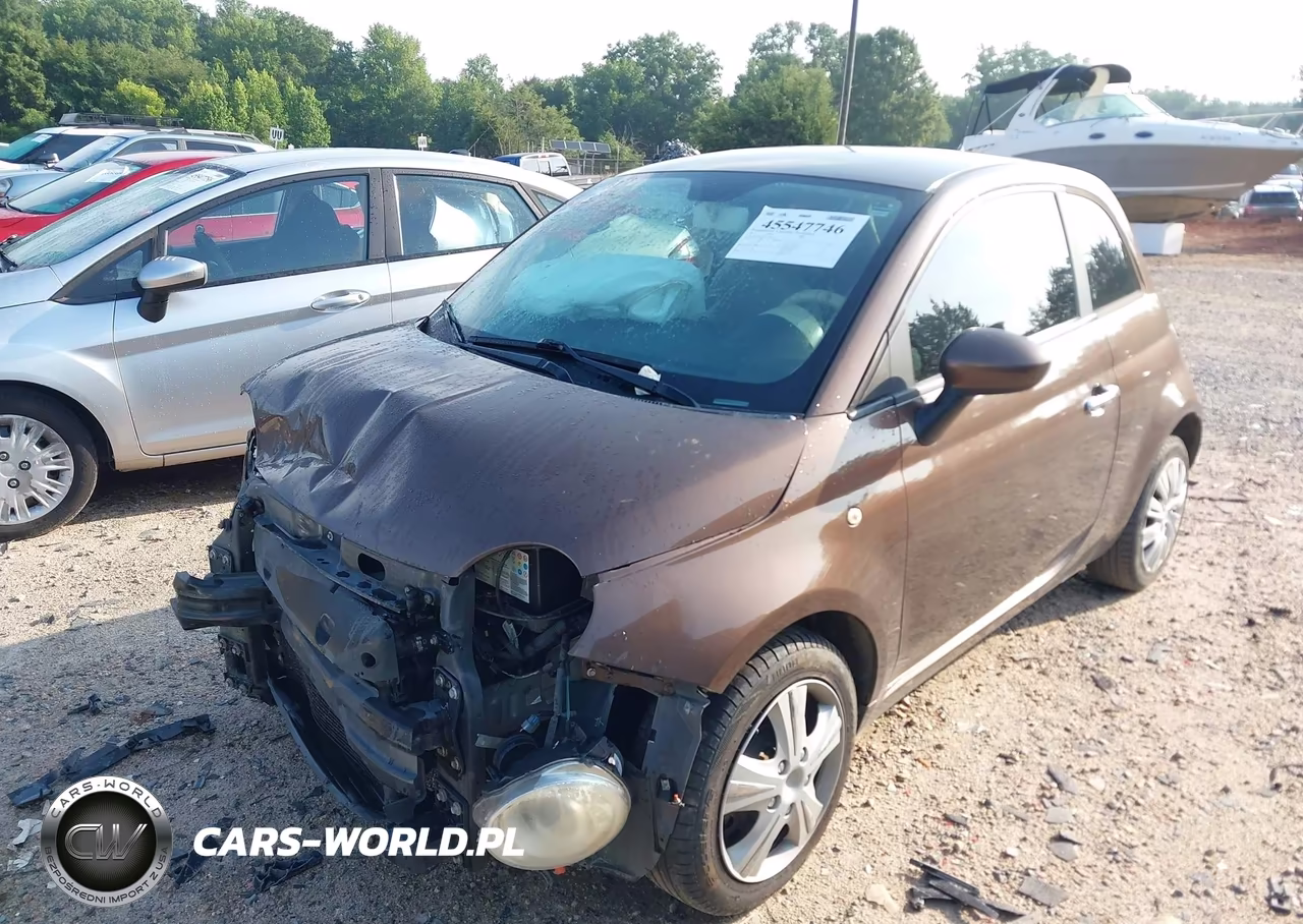 2013 Fiat 500 Pop VIN:3C3CFFAR8DT553911 - 2