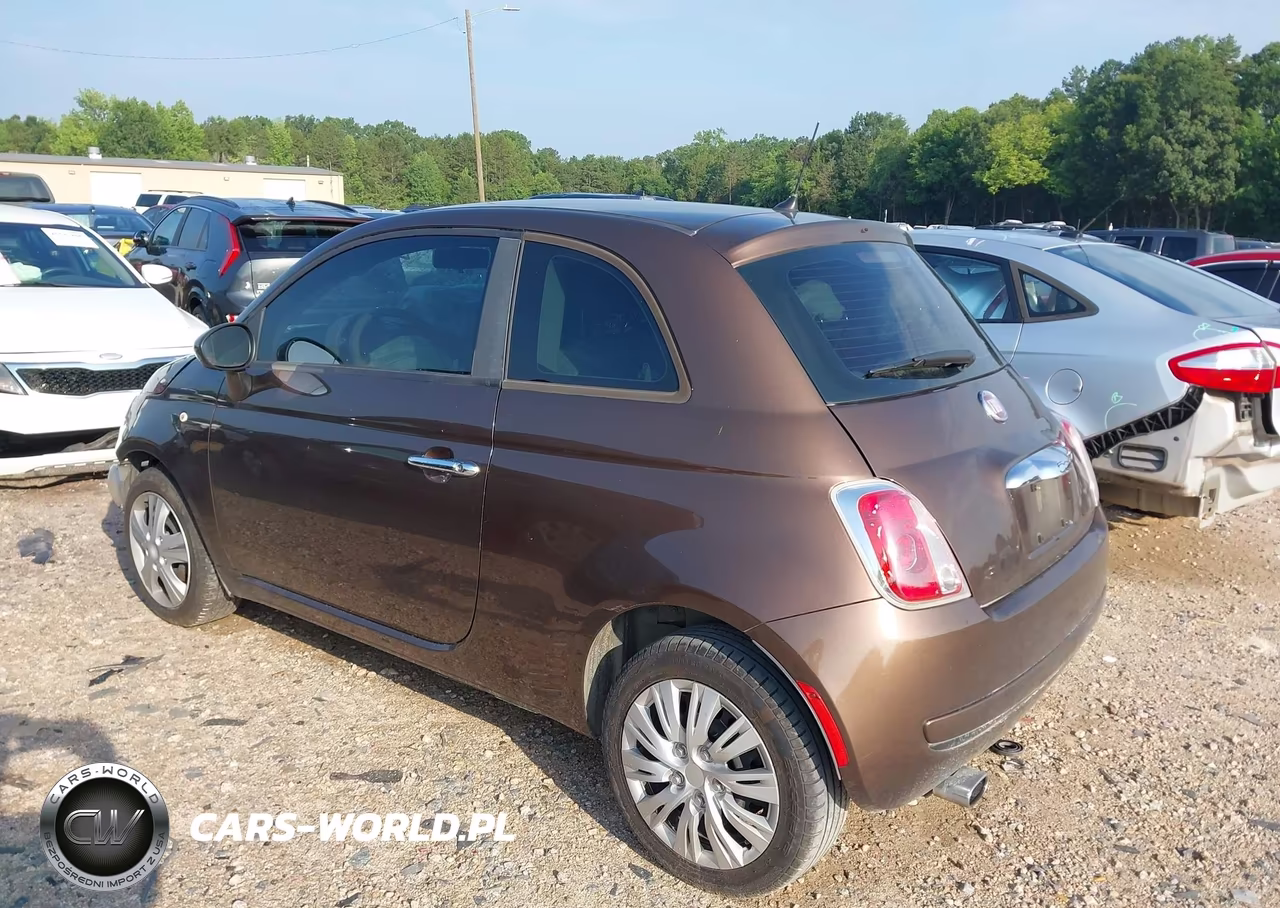 2013 Fiat 500 Pop VIN:3C3CFFAR8DT553911 - 3