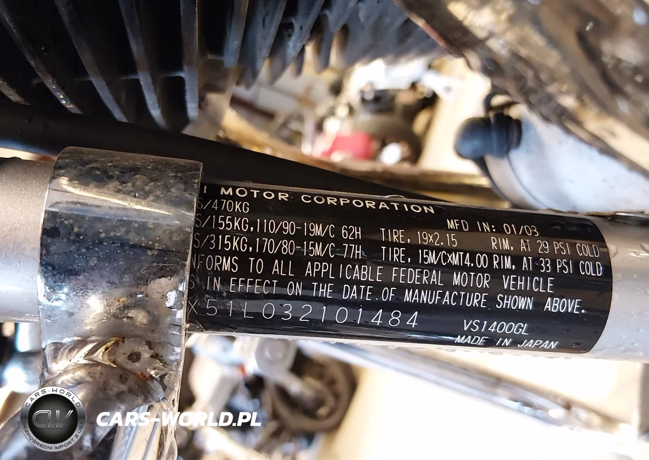 2003 Suzuki Vs1400 Glp VIN:JS1VX51L032101484 - 10