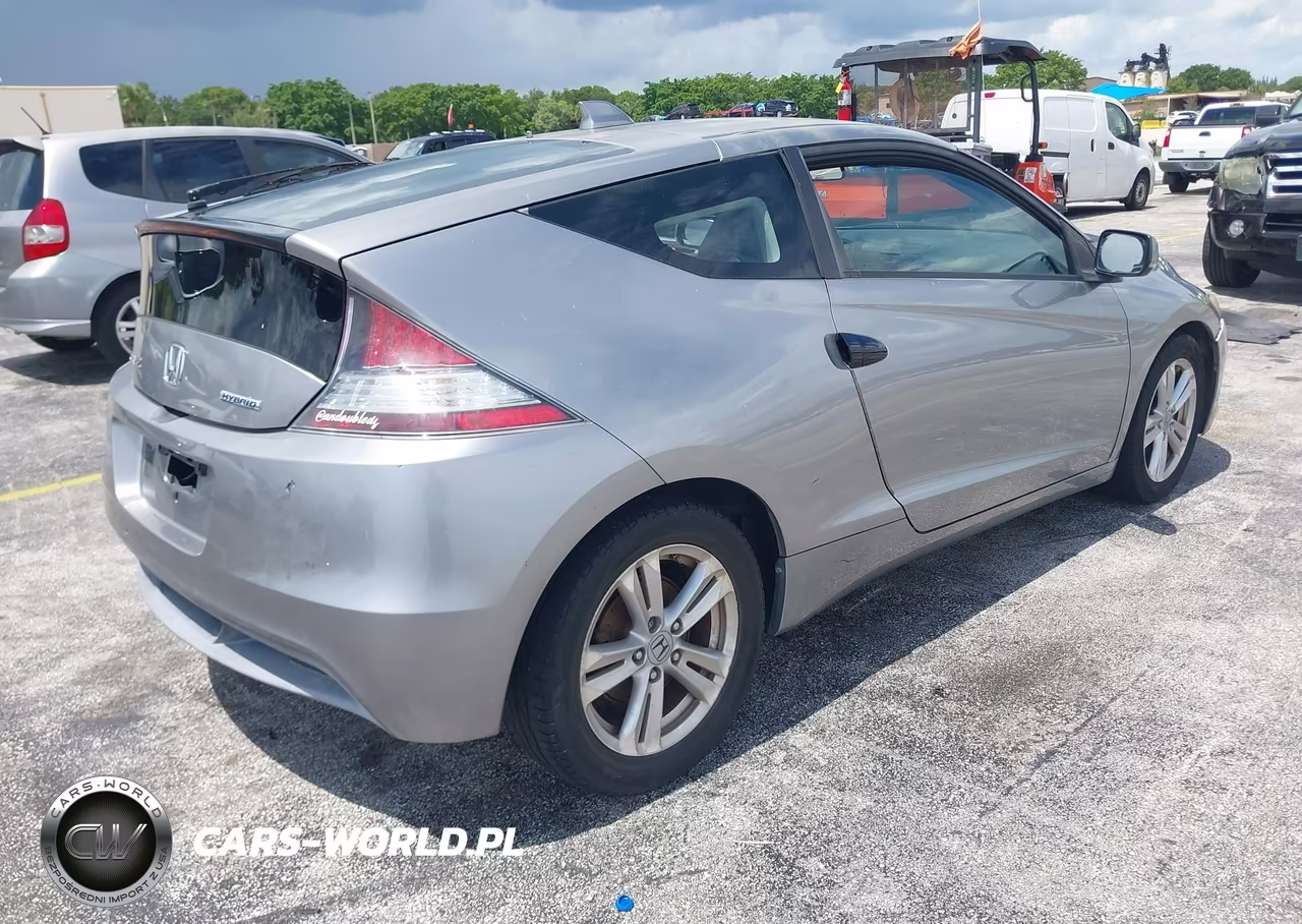2011 Honda Cr-Z Ex VIN:JHMZF1D61BS010732 - 4
