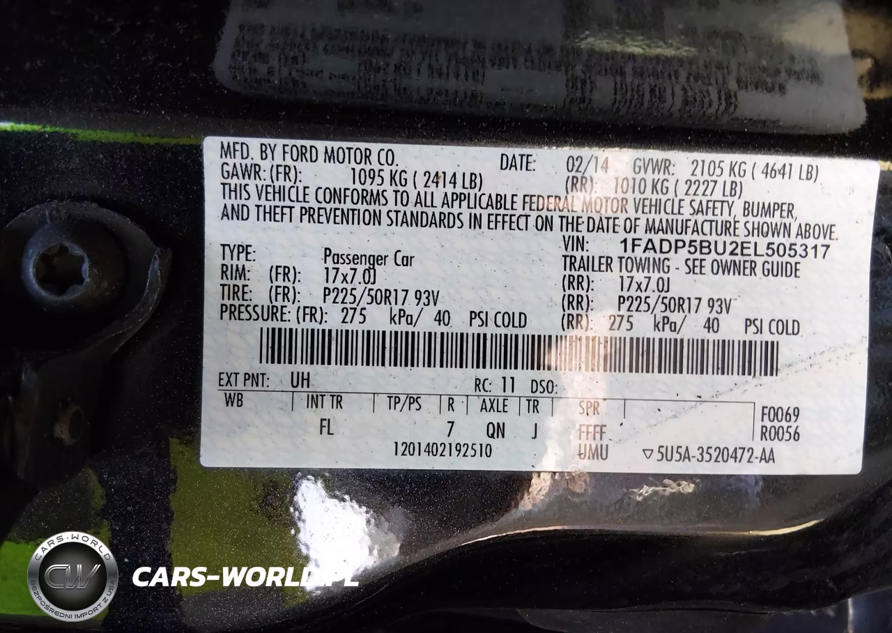2014 Ford C-Max Hybrid Sel VIN:1FADP5BU2EL505317 - 9