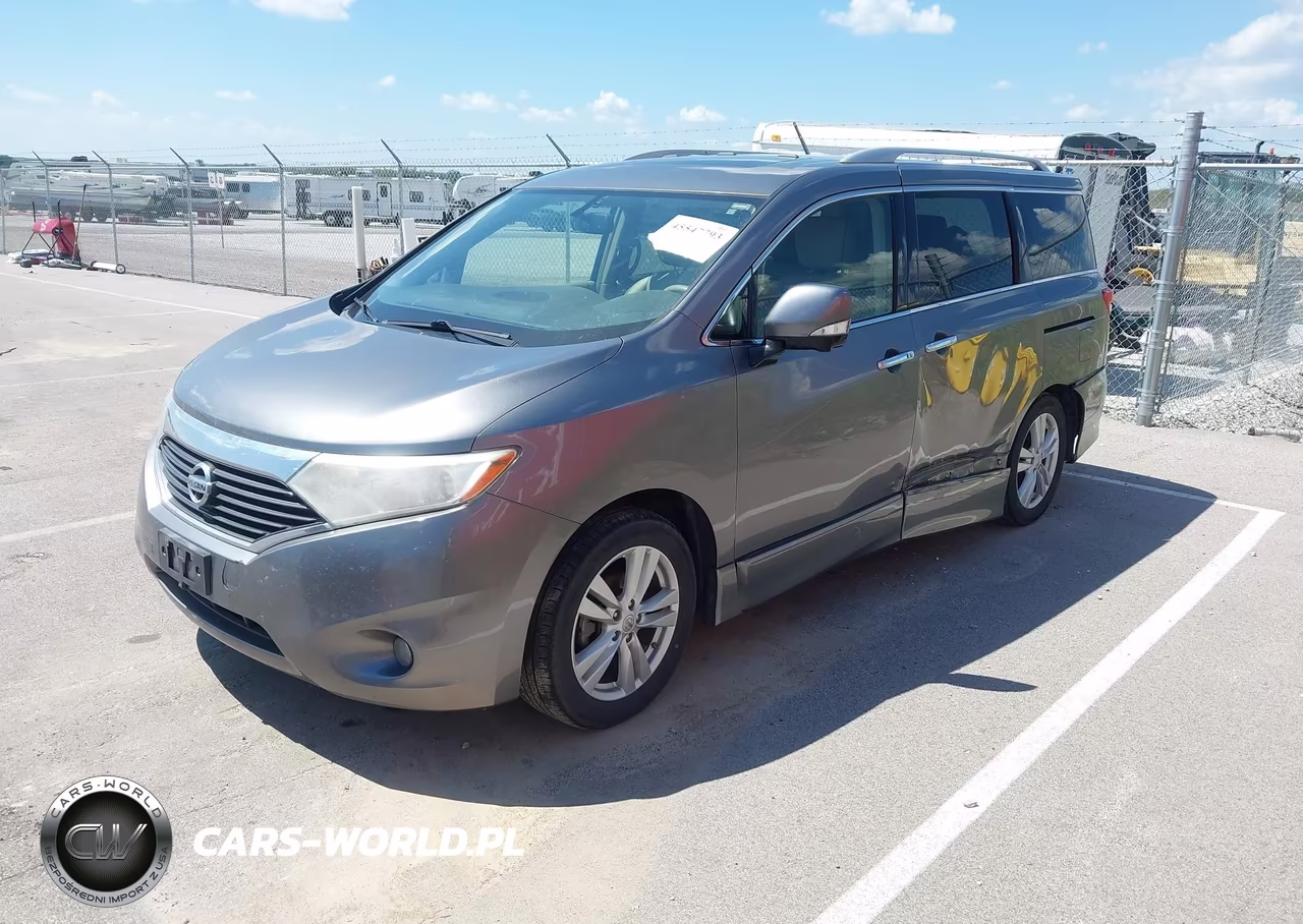 2015 Nissan Quest Platinum VIN:JN8AE2KP8F9120049 - 2